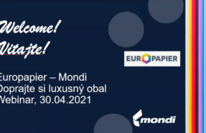 EUROPAPIER + MONDI: Doprajte si luxusný obal