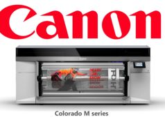 Canon: Colorado M-Series s bielym atramentom Canon new Colorado M