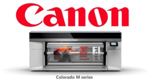 Canon: Colorado M-Series s bielym atramentom Canon new Colorado M