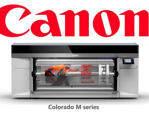 Canon: Colorado M-Series s bielym atramentom Canon new Colorado M